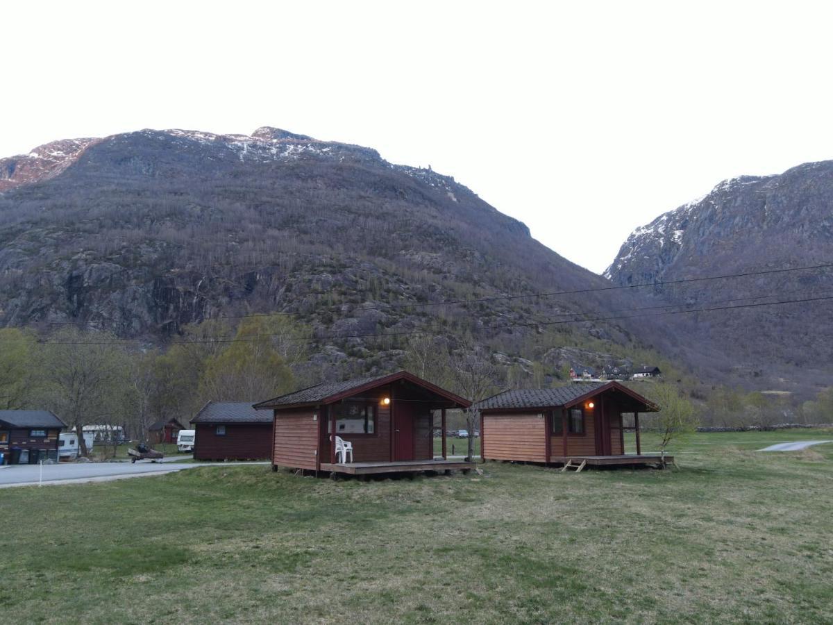 Saebo Camping Eidfjord Dış mekan fotoğraf