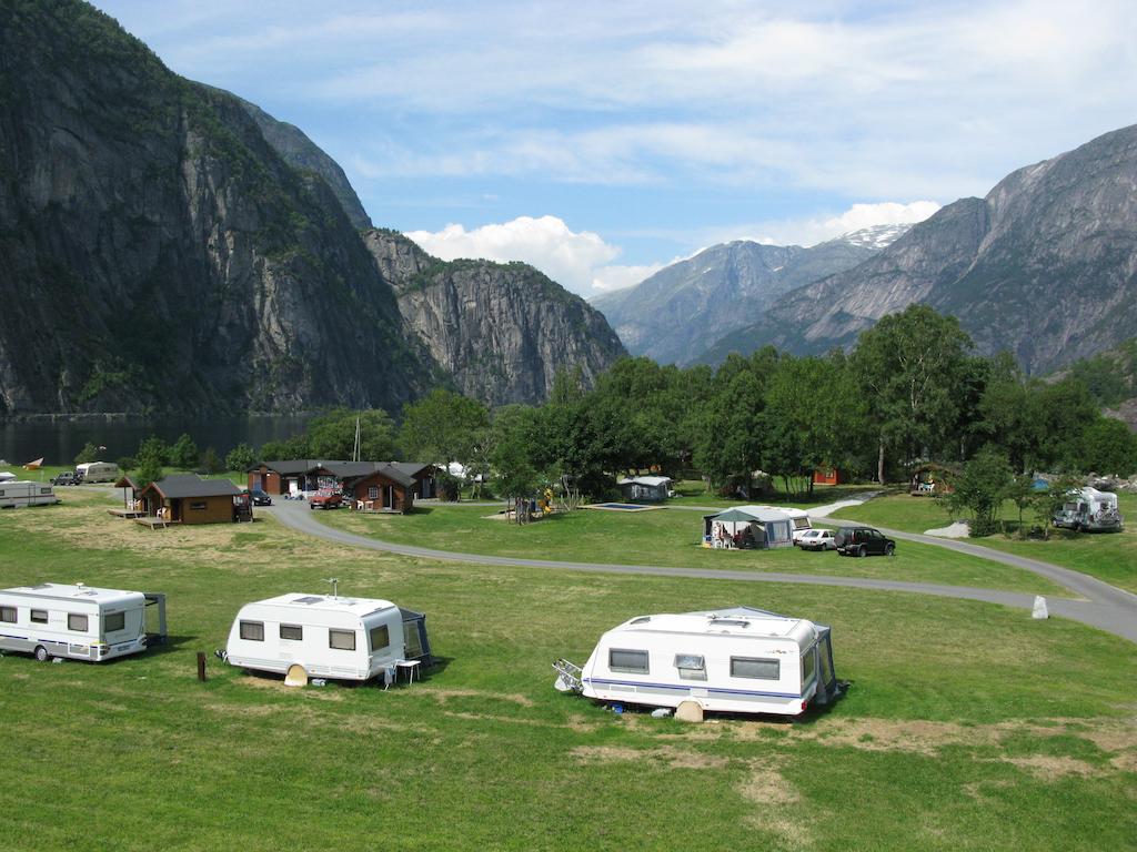 Saebo Camping Eidfjord Dış mekan fotoğraf