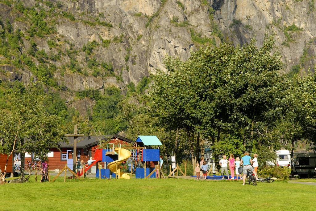 Saebo Camping Eidfjord Dış mekan fotoğraf