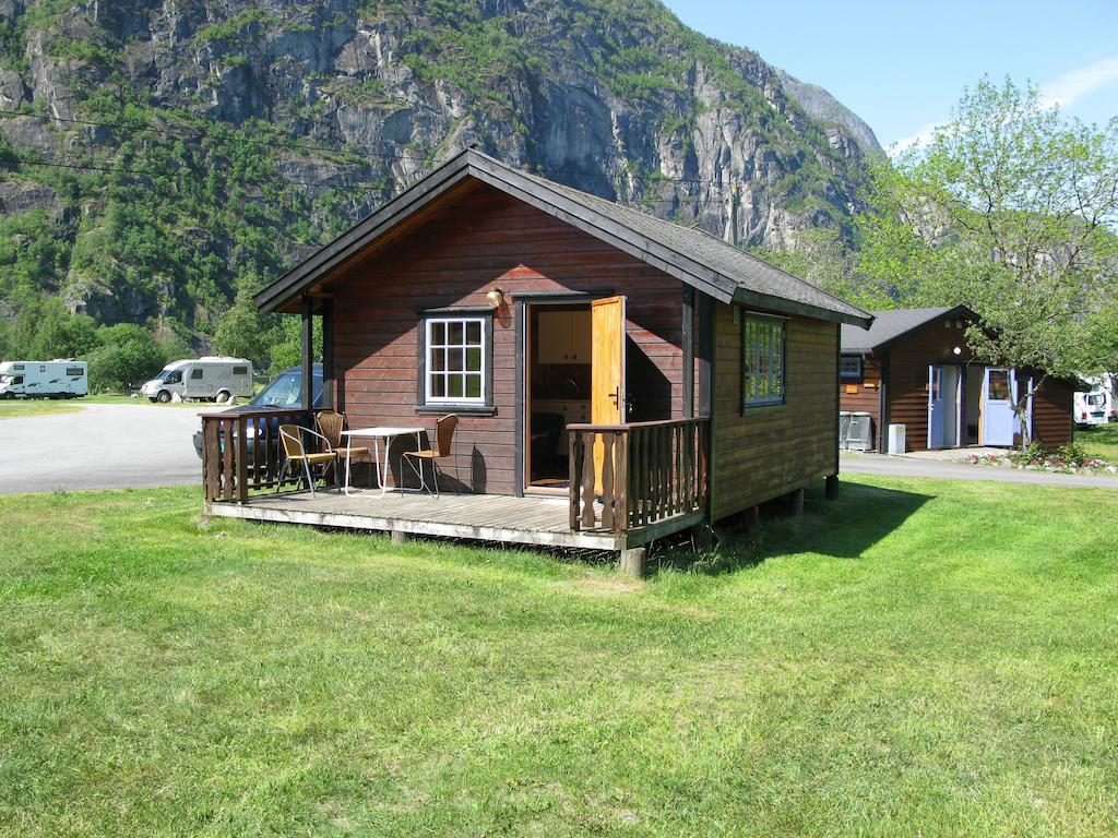 Saebo Camping Eidfjord Oda fotoğraf