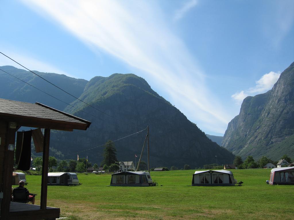 Saebo Camping Eidfjord Dış mekan fotoğraf