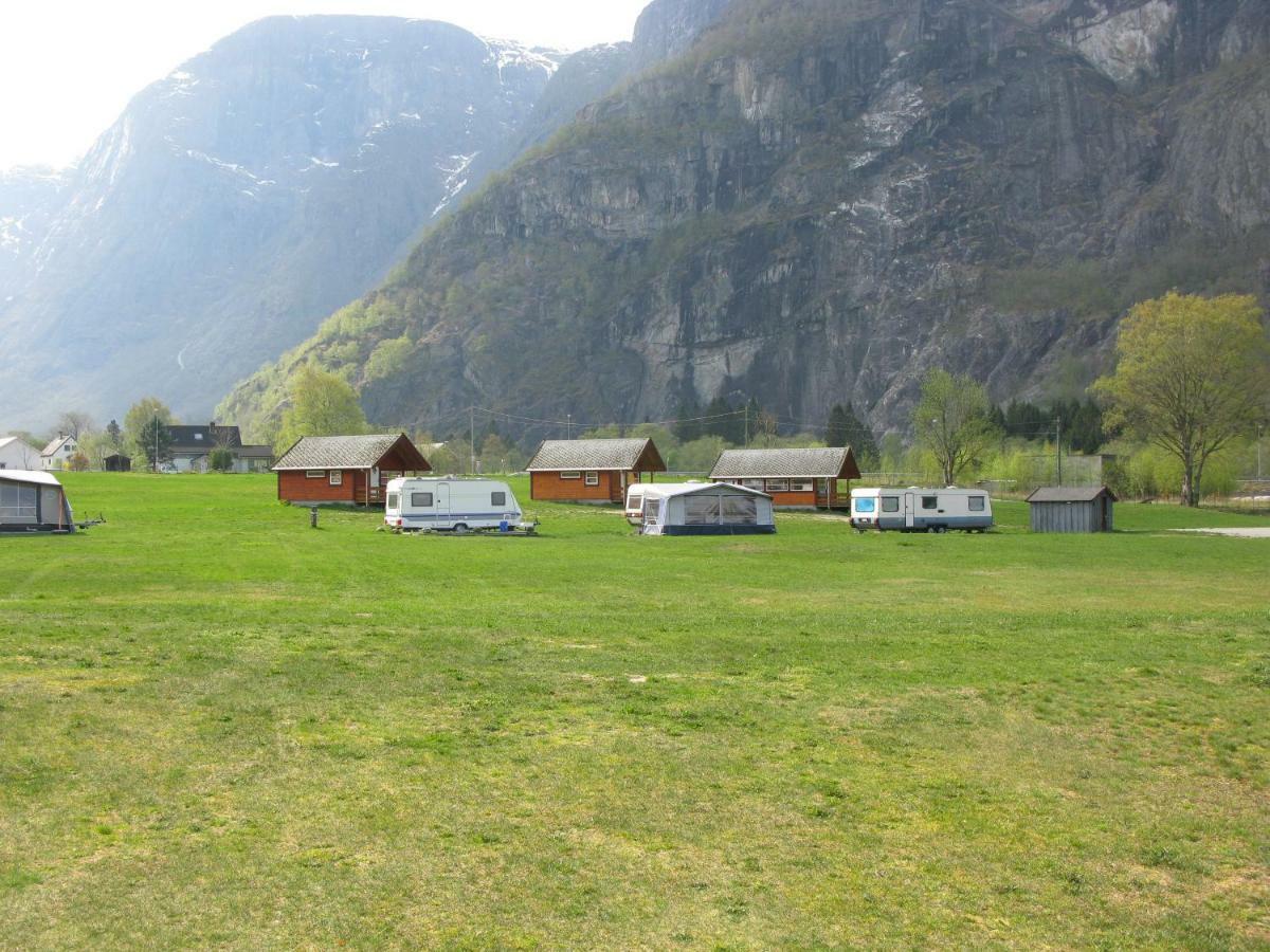 Saebo Camping Eidfjord Dış mekan fotoğraf